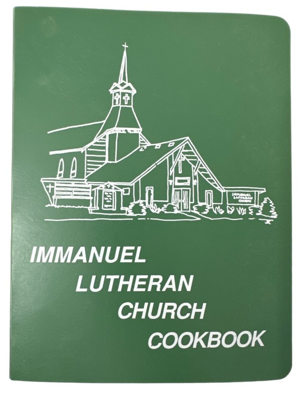 Immanuel Lutheran Church Cookbook 1987 Vtg Recipe Collection Ring Bound Canning